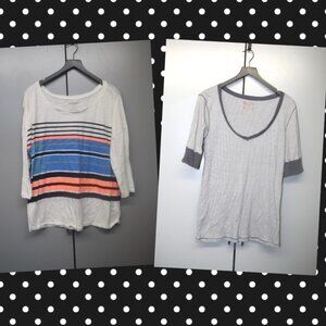 Lot of 2 - Old Navy 100% Cotton Tees, Size XL